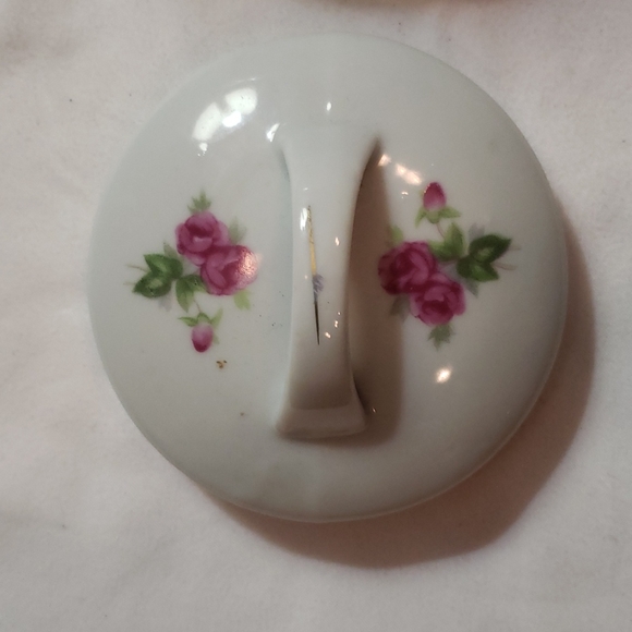 Vintage Handmade Ceramic Round Pot With Lid and Handles Made in Japan - Picture 5 of 5